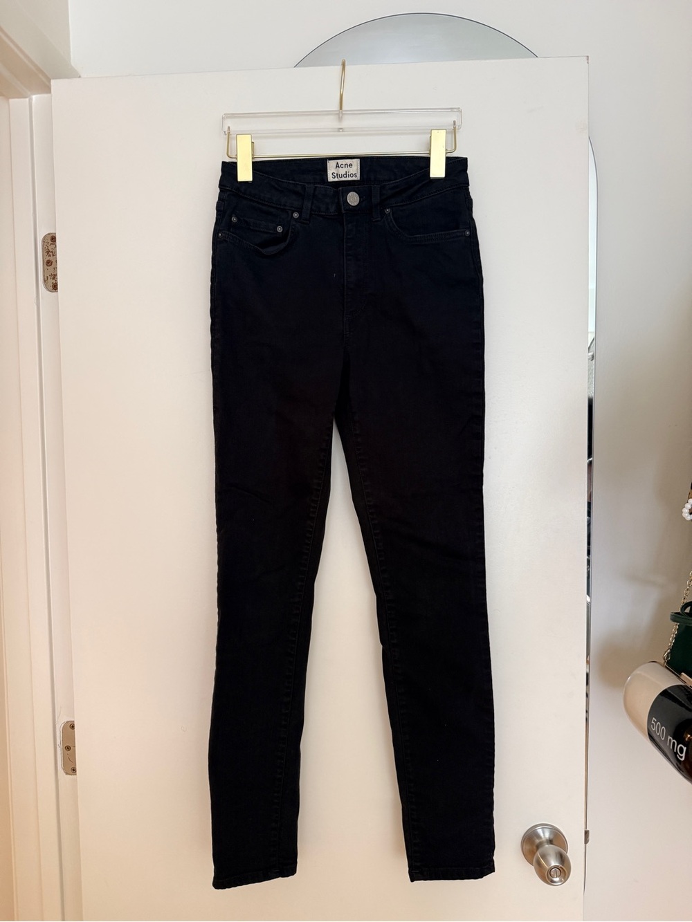 Acne Studios Black Skinny Jeans